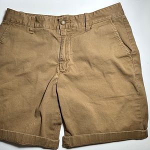 Nautica Khaki-Brown Chino Shorts